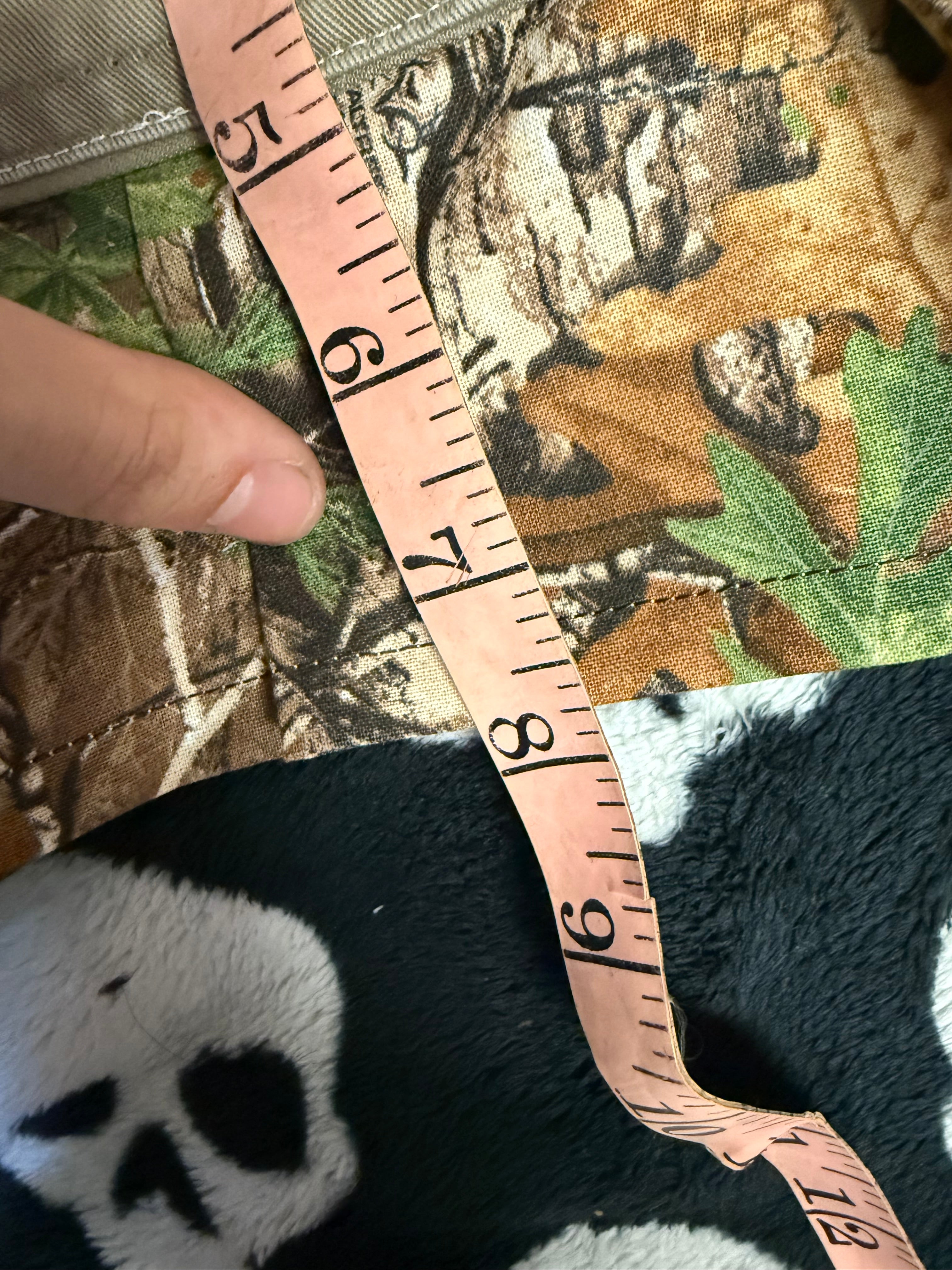 tan pocket camo skirt size xxs