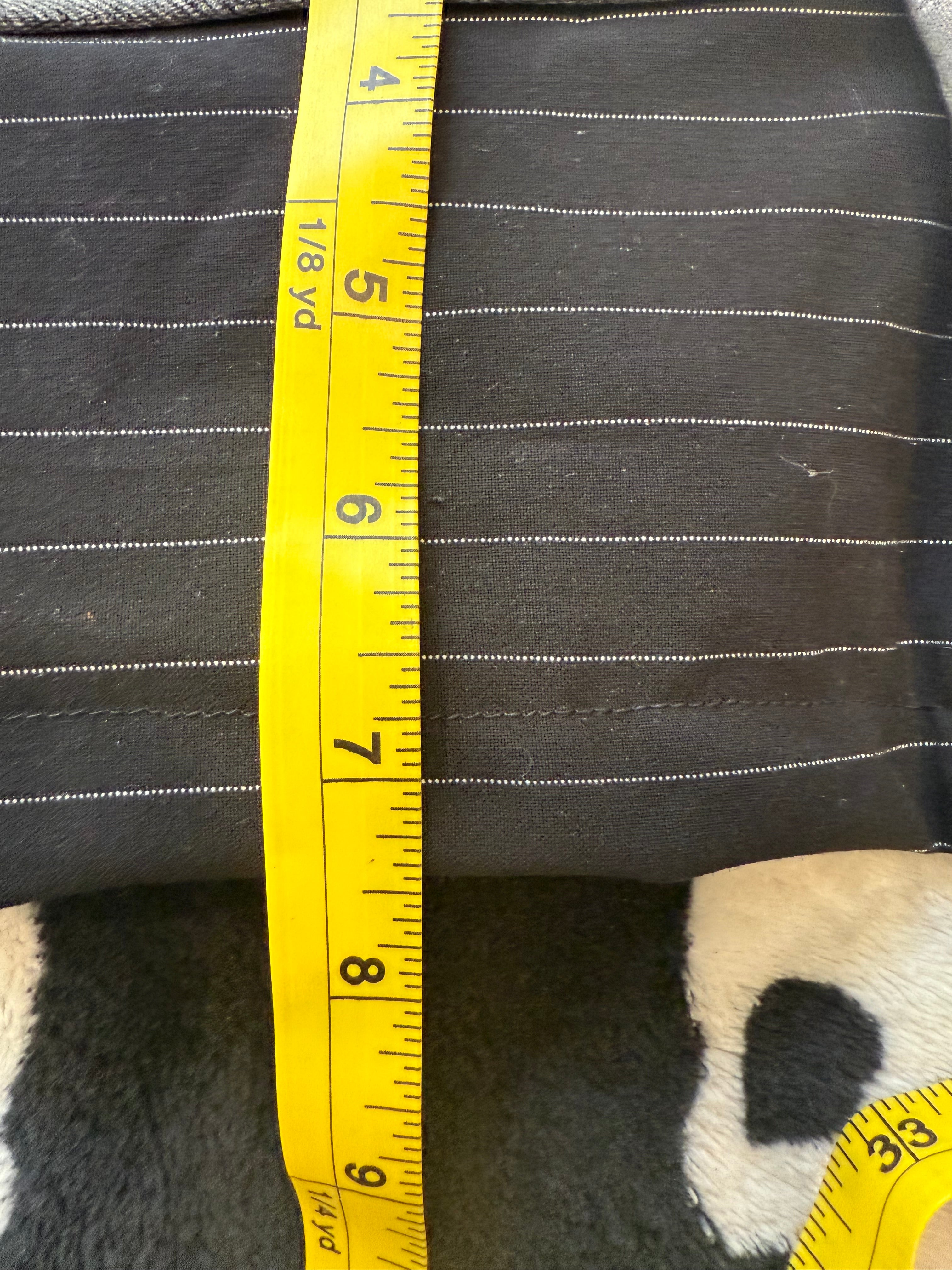 pinstripe rhinestone skirt size L