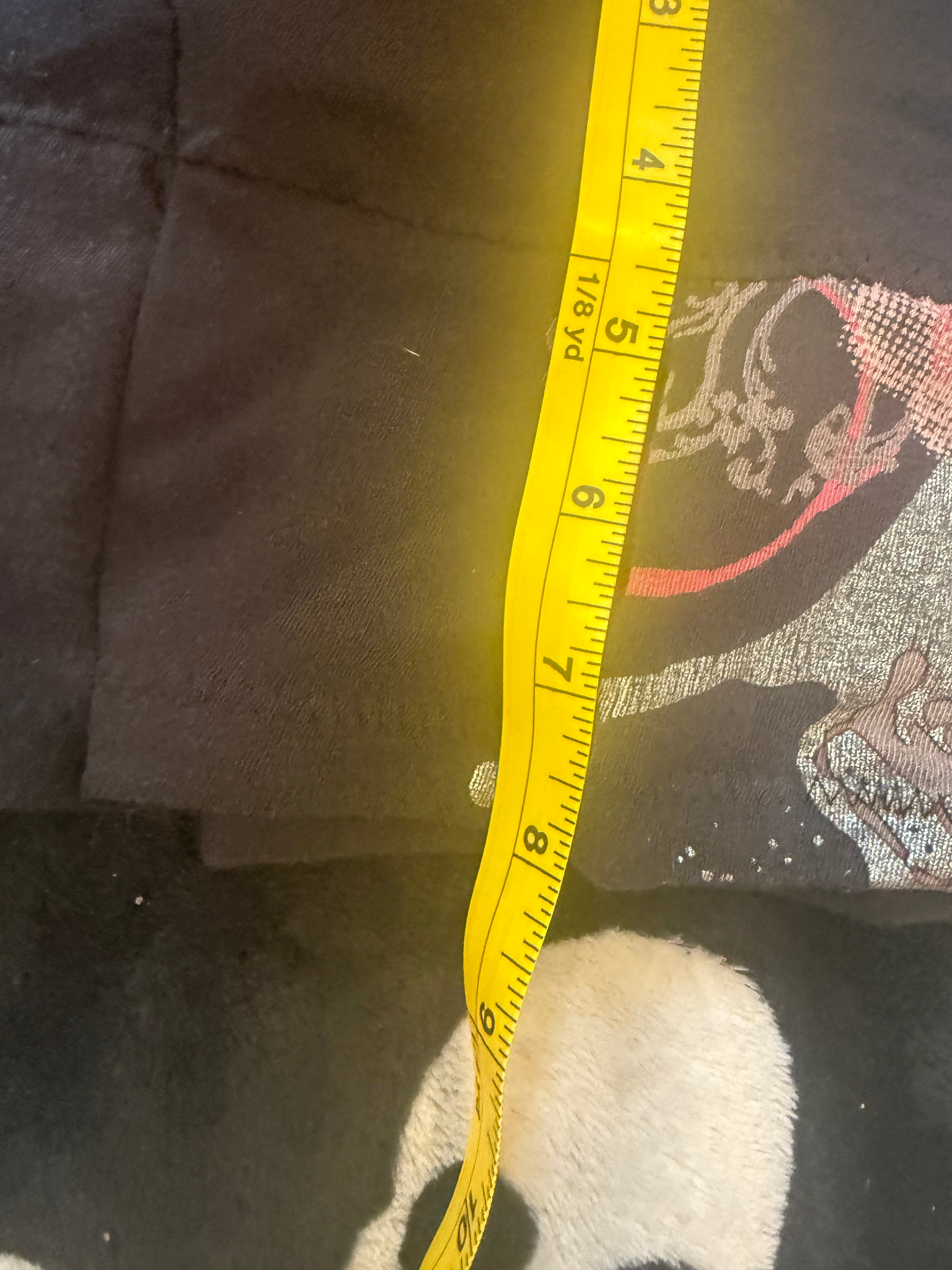 black stitched skirt size L/XL