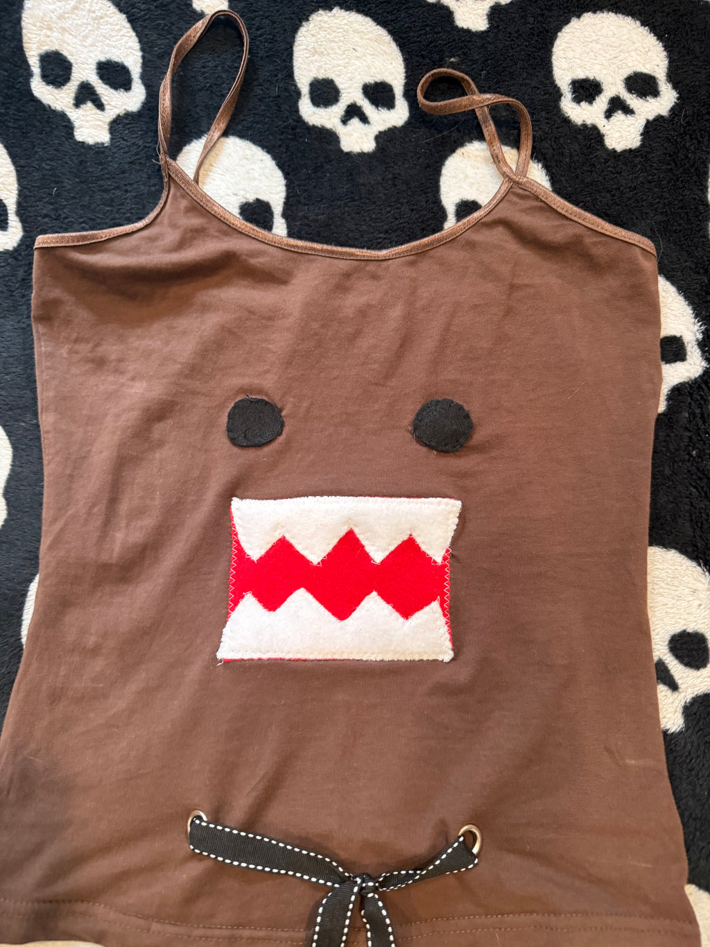domo grommet tank top size xs/s