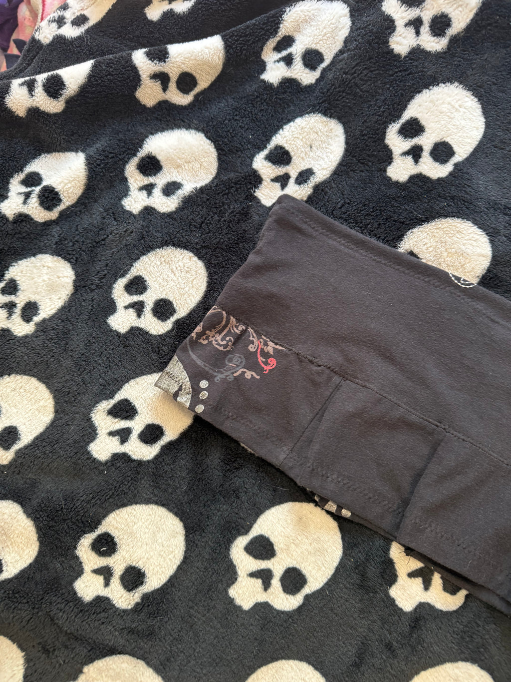 black stitched skirt size L/XL