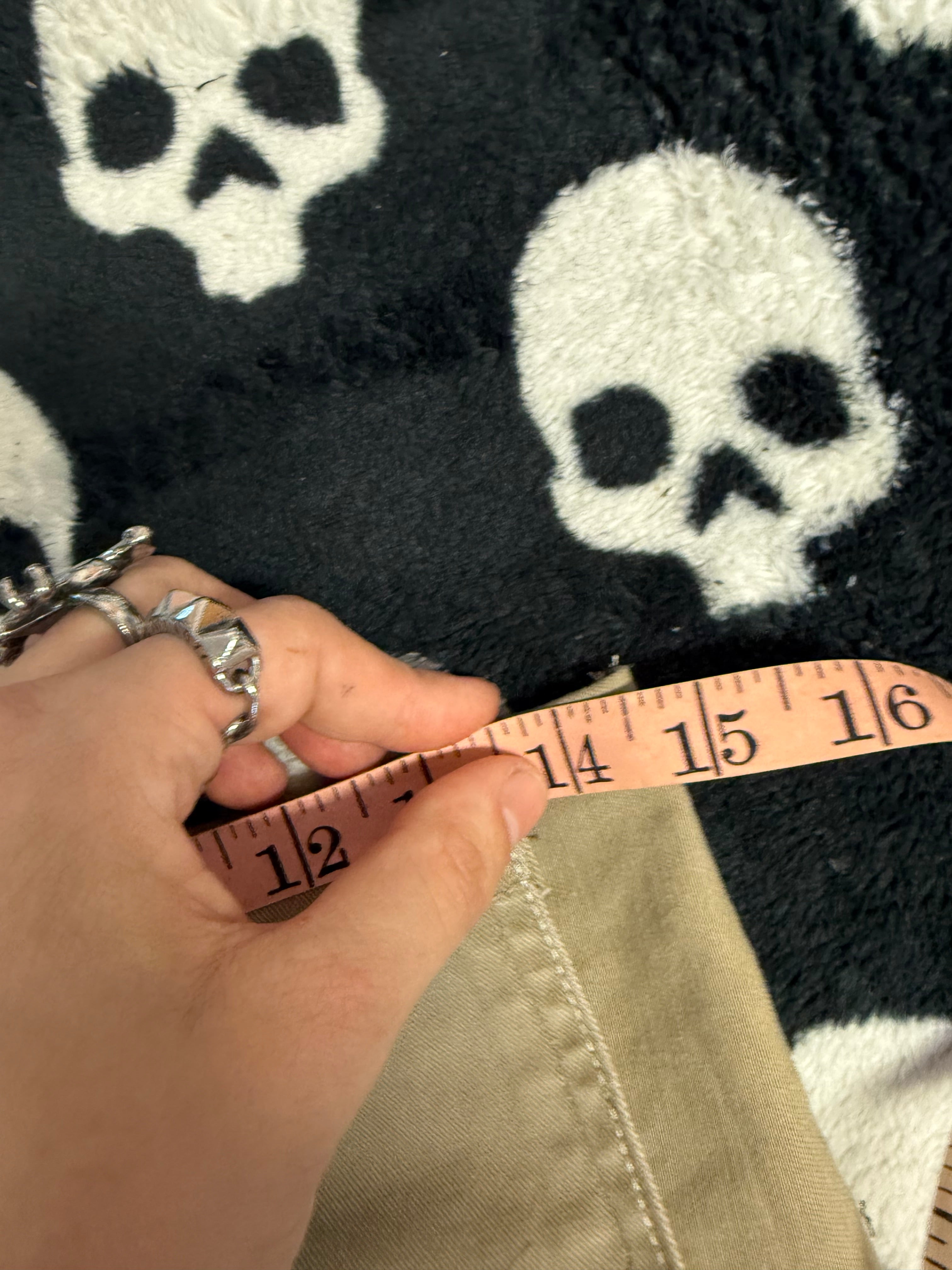 tan pocket camo skirt size xxs