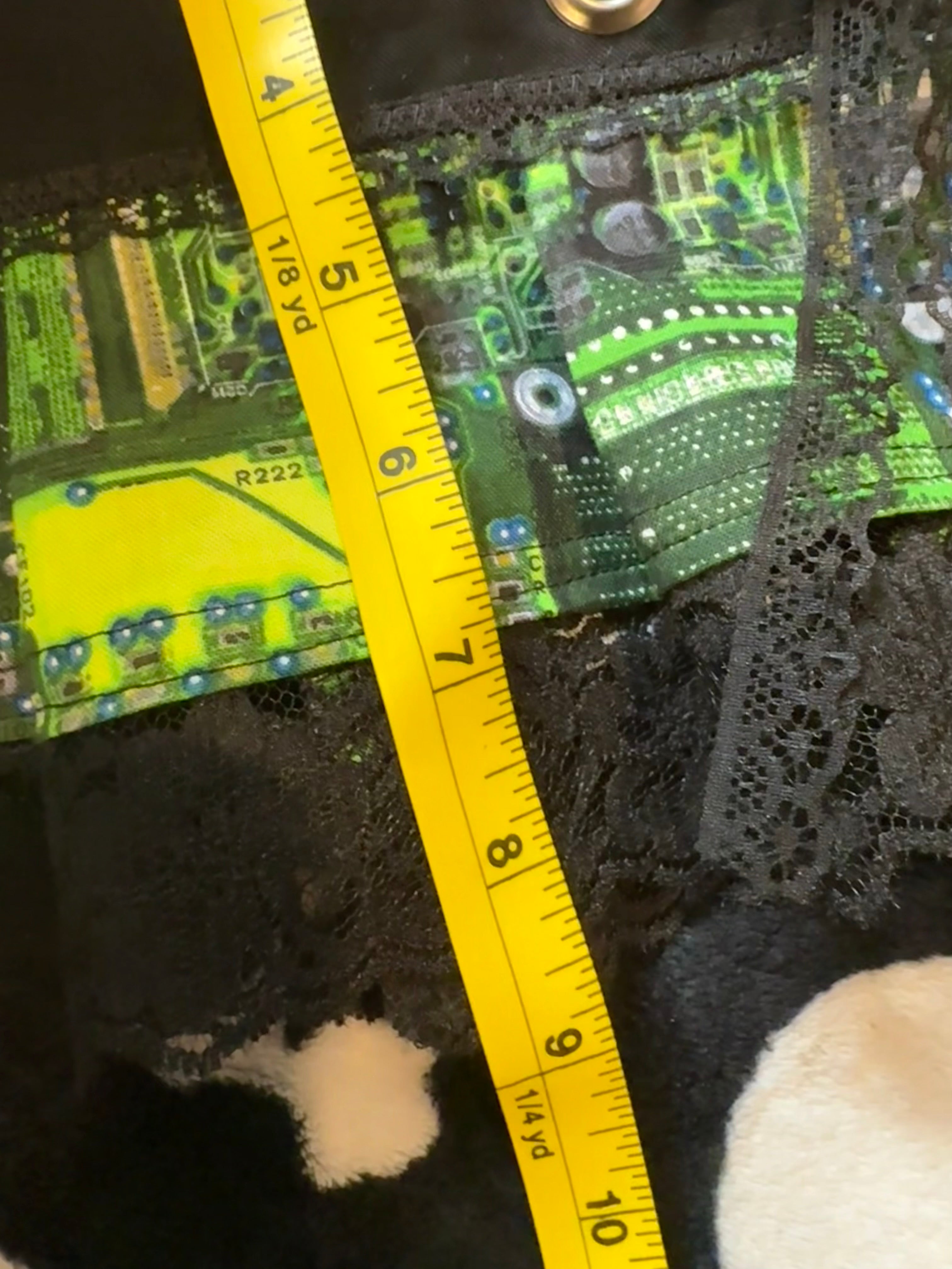 circuit board lace rave set size s