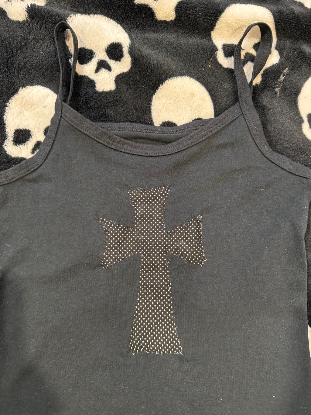 cross lace up corset tank size xxs