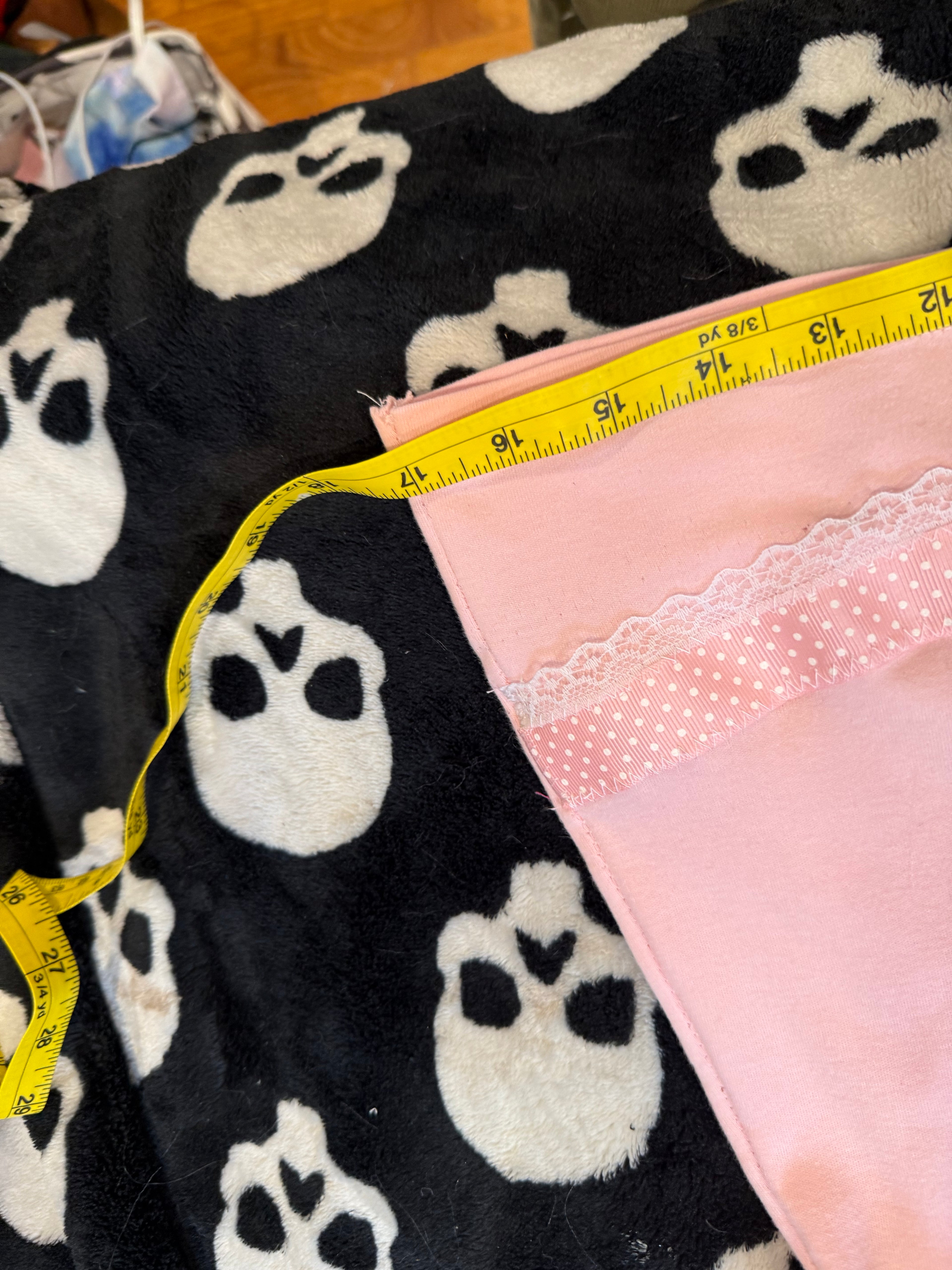 pink polka dot halter top size s