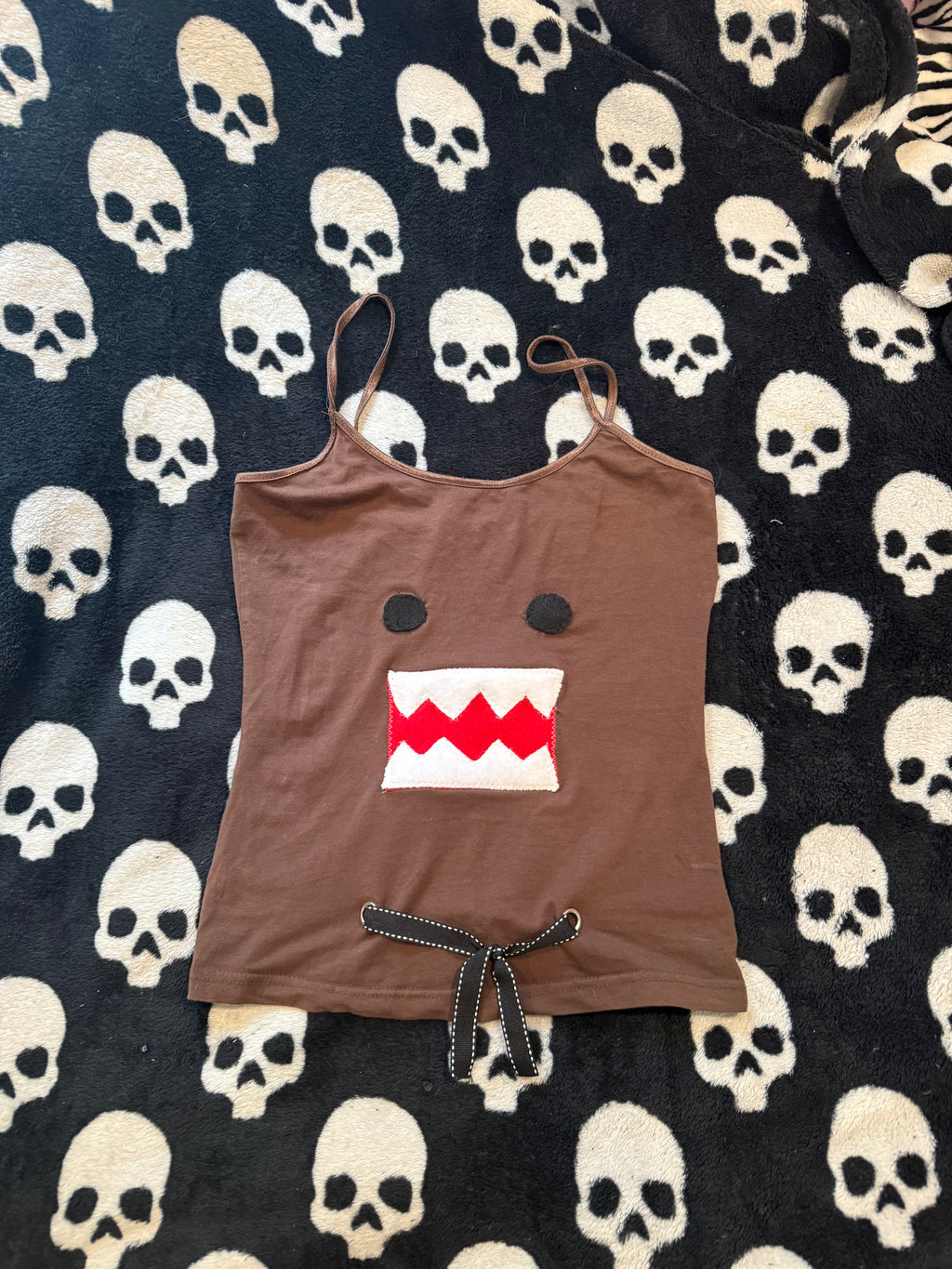 domo grommet tank top size xs/s