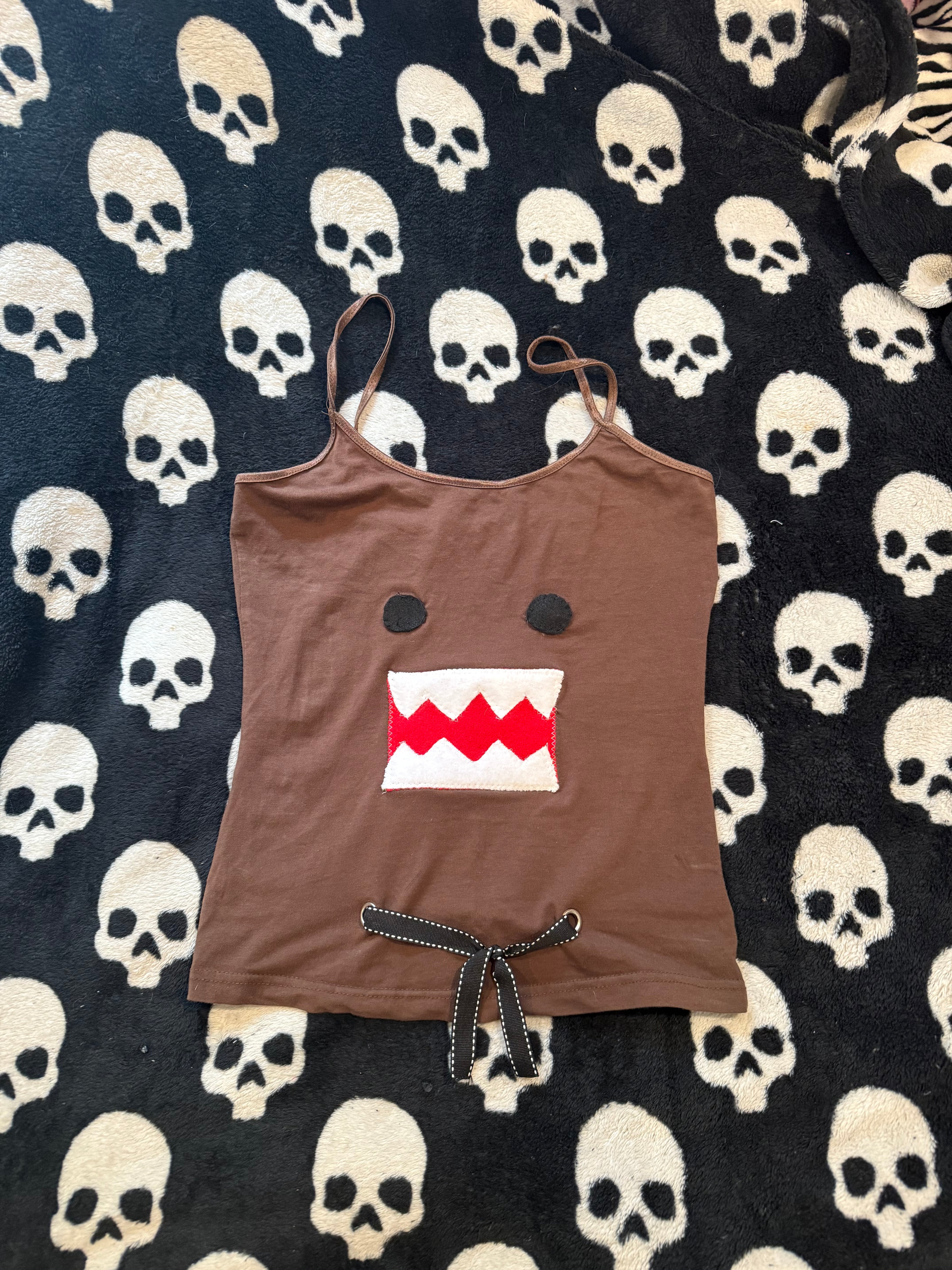 domo grommet tank top size xs/s