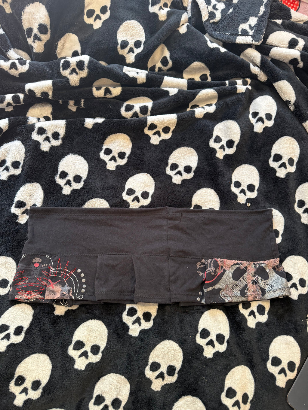 black stitched skirt size L/XL