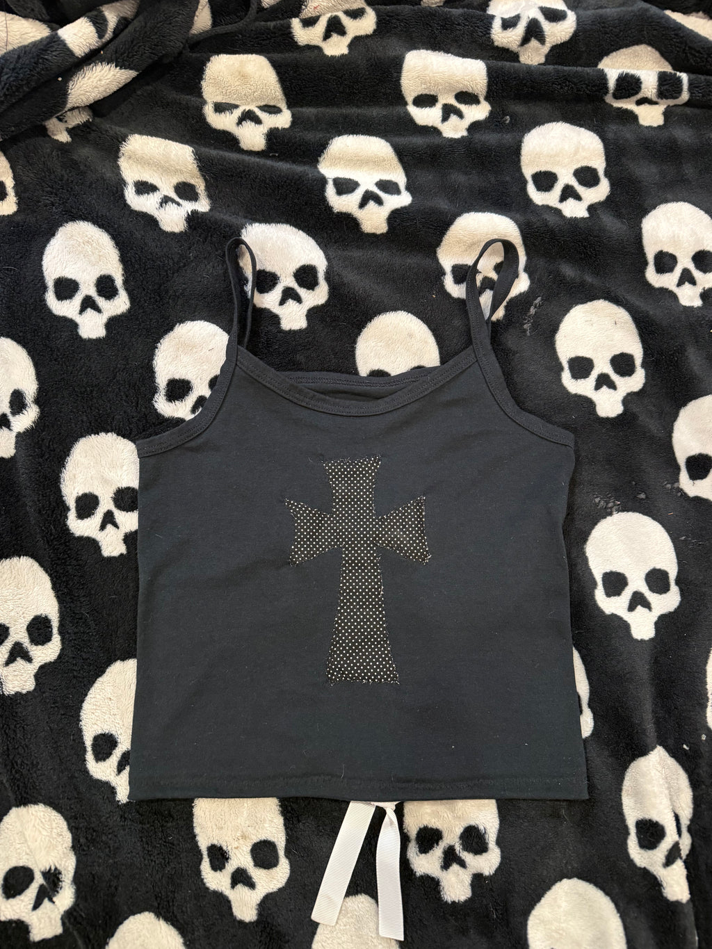 cross lace up corset tank size xxs