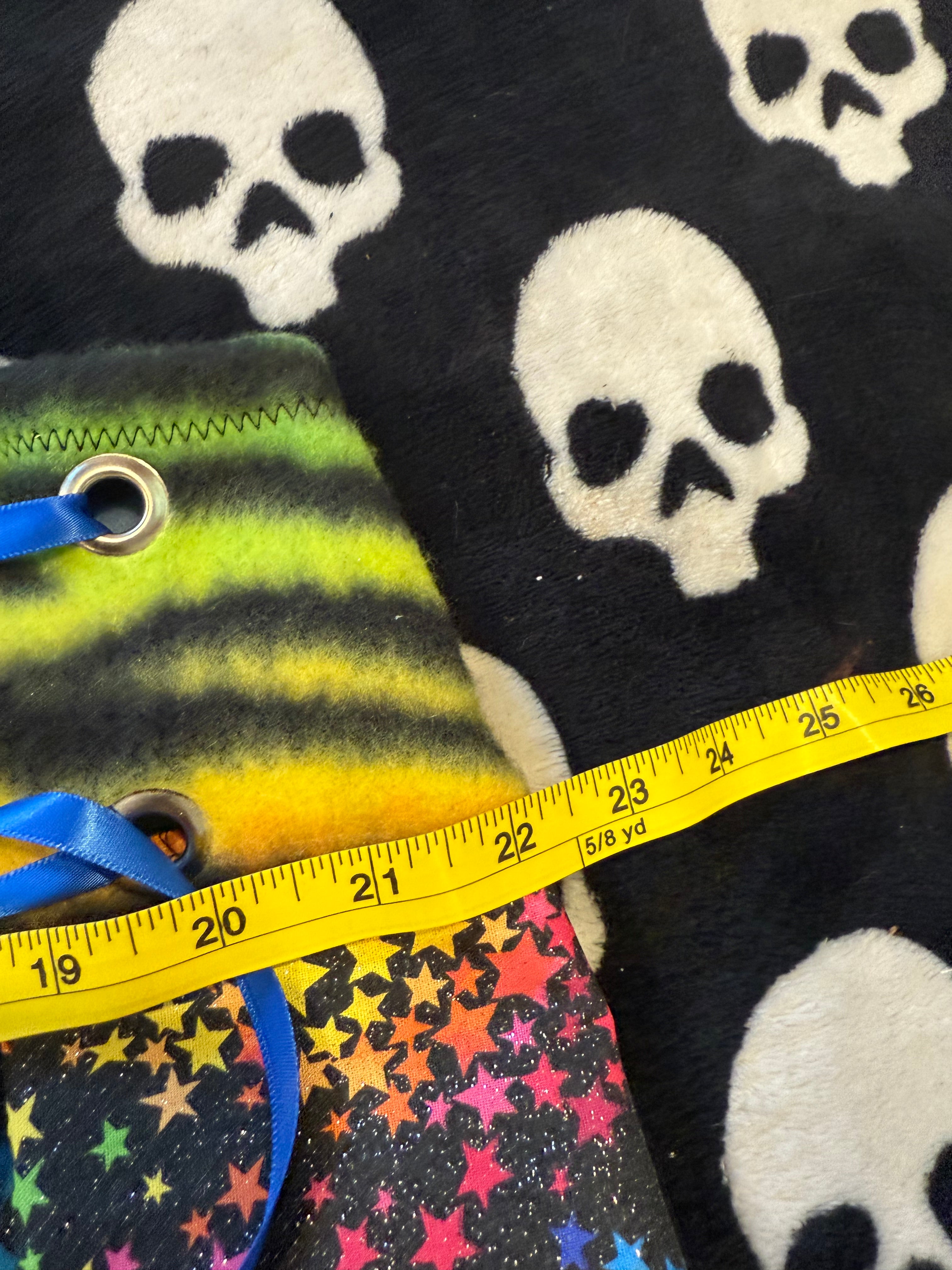 rainbow zebra star mini skirt size XL