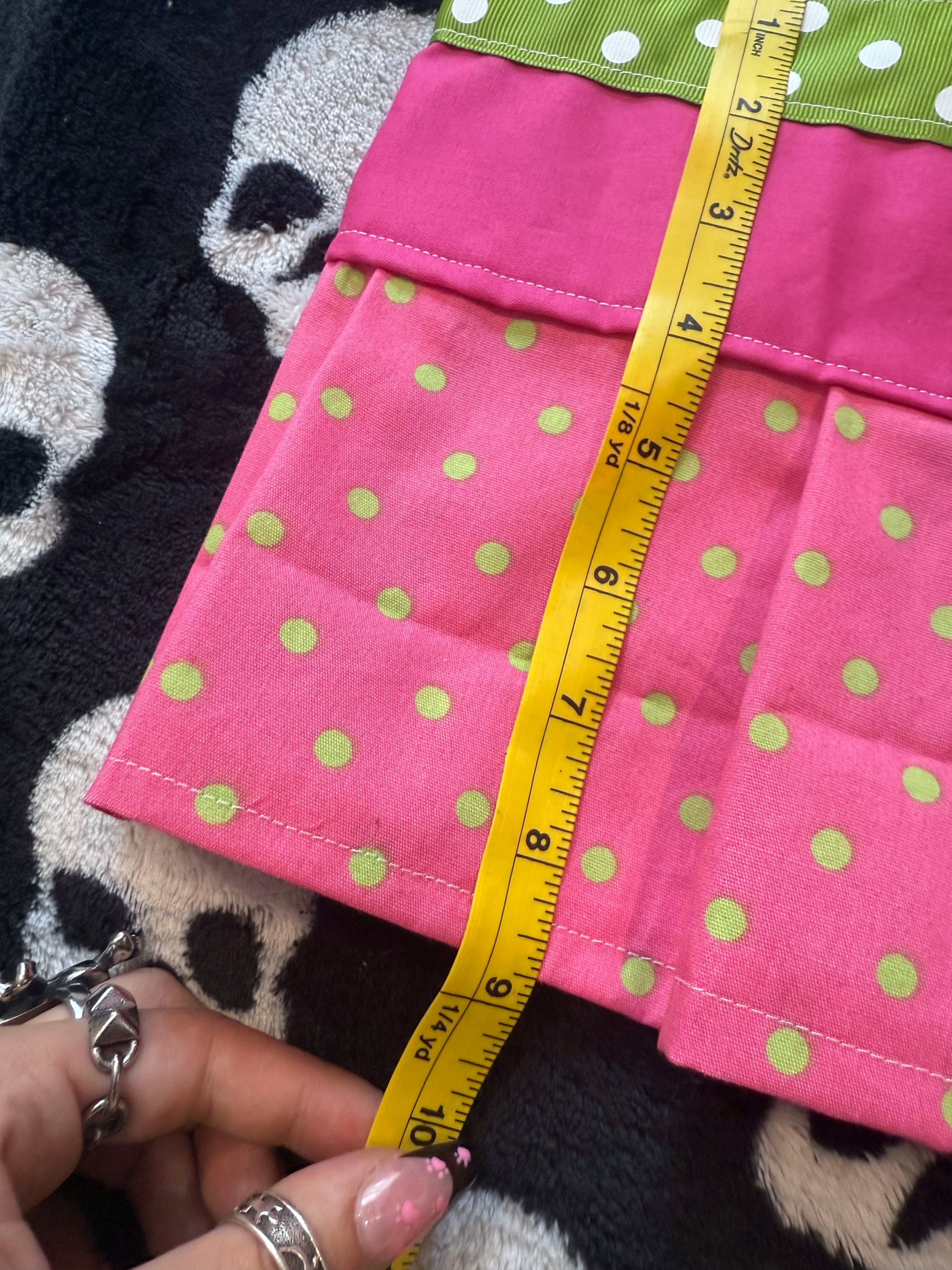 polka dot cupcake skirt size L/XL