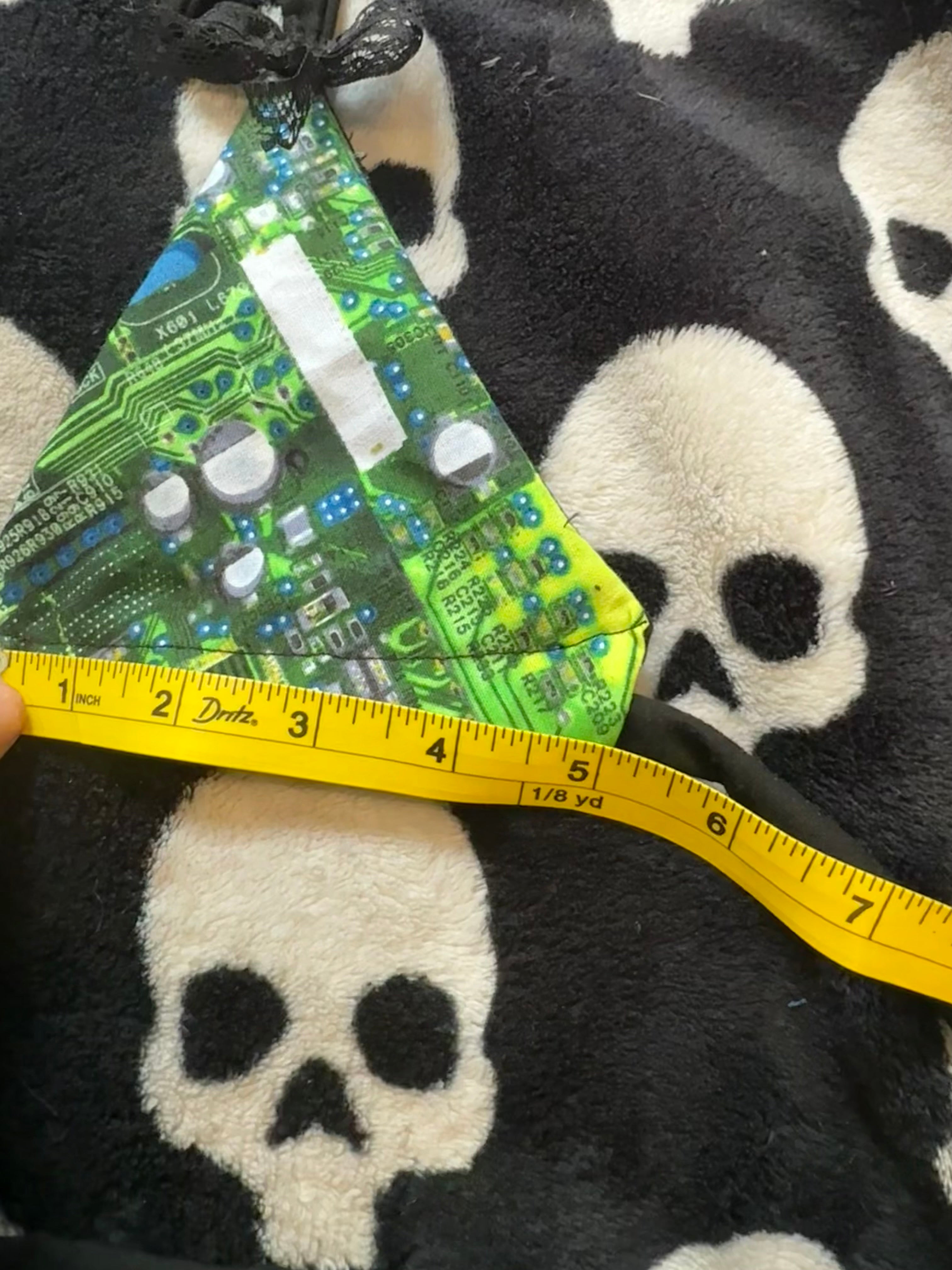 circuit board lace rave set size s