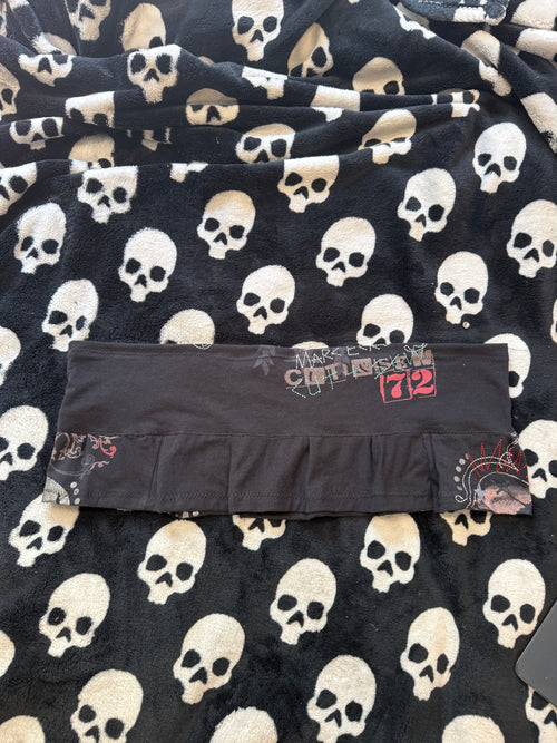 black stitched skirt size L/XL