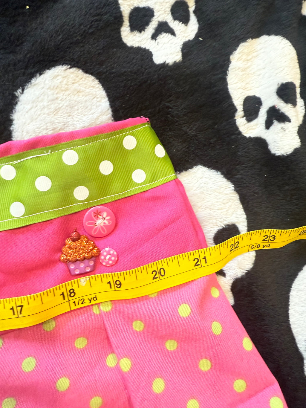 polka dot cupcake skirt size L/XL