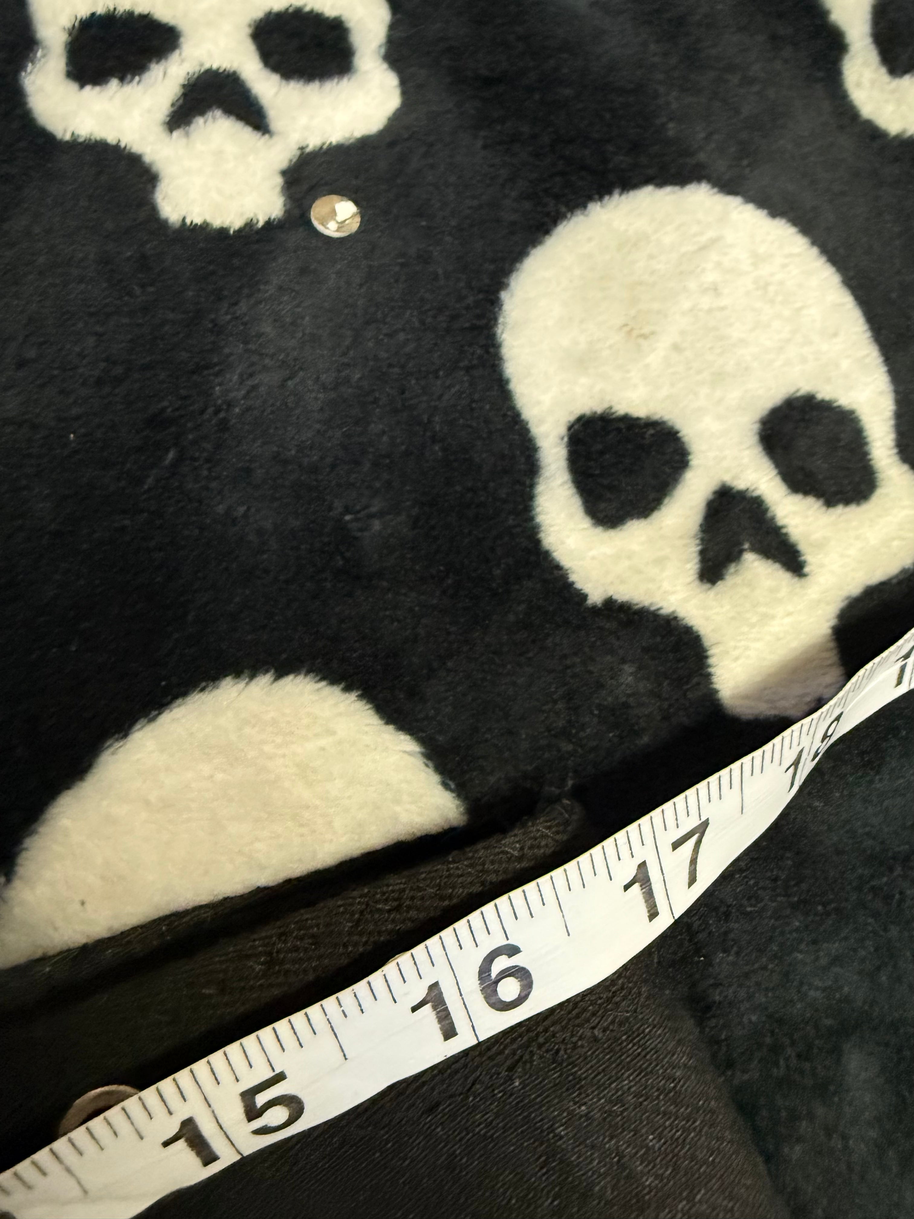 grommet lace studded skirt size xs